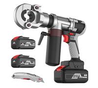 Utensile di crimpatura idraulico con uscita 70kN, funzionamento continuo veloce, testa rotante a 360°, alimentato a batteria per fabbrica, macchinari e costruzione navale