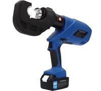 Utensile Di Crimpatura Idraulico Elettrico Senza Fili 120 Kn Con 11 Matrici Di Crimpatura 16-400 Mm² Batteria Agli Ioni Di Litio 18V Utensile Di Crimpatura Ricaricabile E Indicatore LED Del Cavo A