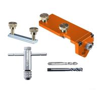 Utensile di foratura per profili in alluminio con innovativa funzionalità di profondità regolabile (b)