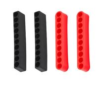 Utensile di plastica Bit Organizzatori 4PCS Unità 10 Fori Strisce 6 35 Mm Hexagonal Shank Workshop Compatibile Punte di Plastica Trapano Bit Cuscinetto Rack
