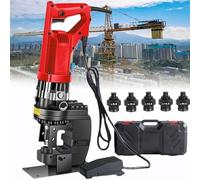 Utensile di punzonatura idraulico, 1800 W elettrico per piastre in acciaio e alluminio, ideale per applicazioni angolari in acciaio