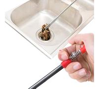 Utensile flessibile per lavello, strumento di presa flessibile, strumento per raccogliere di scarico con artigli, strumento per raccogliere intasamenti di scarico, rimozione di