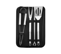 Utensile for barbecue Utensili for Set Pinze Spazzole Spiedini for campeggio all'aperto 3/9/20 PZ(7PCS SKT0003)