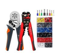 Utensile for cavi da elettricista Spellacavi Taglierina Piegatrice Crimpatrice automatica Pinza spelafili Strumenti for ghiera