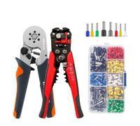 Utensile for cavi da elettricista Spellacavi Taglierina Piegatrice Crimpatrice automatica Pinza spelafili Strumenti for ghiera