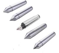 Utensile for tornio a centro fisso ad alta precisione MT1 MT2 MT3 - Centro di rettifica integrale in lega HSS 1 pz.(MT4 Grind Fixed Center)