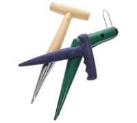 Utensile Manuale da Giardinaggio per Piantare Semi, Acciaio | Inossidabile, Taglio Preciso e Profondità Controllata, per Trapianto Rapido in Aiuole Rialzate e Vasi