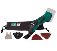 VONROC Utensile multifunzione, strumento oscillante a batteria VPower 20V (senza batteria nè caricatore). Include accessori e borsa