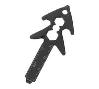 Utensile Multiuso Compatto per Esterni | 8 in 1 Cacciavite Righello Inglese Attrezzo Multiuso - Accessorio Manuale Resistente per Pronto Soccorso Uomo Donna