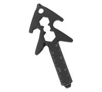 Utensile Multiuso Compatto per Esterni | -Adatta 8 in 1 a Forma di Albero | Accessorio Manuale Resistente per Pronto Soccorso Uomo Donna