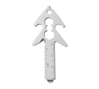 Utensile Multiuso Compatto per Esterni Chiave-Adatta 8 in 1 a Forma di