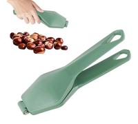 Utensile per affettatrice di castagne - Ergonomico Cricchetto rapido e scalpello,Clip portatile e multifunzionale per castagne | Per aprire noci pecan mandorle per la cucina domestica