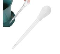 Utensile per aspirare l'acqua, 28,2 cm, in ABS, estrattore d'Acqua per piattino, Semplice, rimuove Sporco e detriti, detergente per Ghiaia 'Acquario, per acquari e vasi