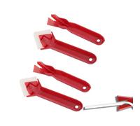 Utensile per calafataggio Strumenti per calafataggio in silicone 4 pezzi Rimozione malta Sigillante Finitura con raschietto per malta Silicone Sigillante per rimozione Pala