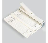 Utensile per carta manuale, A4, con guida precisa e blocco esteso, per copertine di libri, cartoncini, brochure, inviti