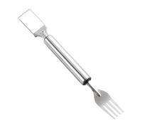 Utensile per Cocomero - Forchetta Affetta Anguria 2 In 1 | Utensile da Cucina in Acciaio Inox con Impugnatura Ergonomica Antiscivolo per Casa Picnic Feste Preparazione Pasti Campeggio