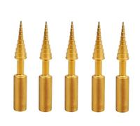 Utensile per Cuscinetti e Boccole Estrattore 1-5 pezzi di strumenti per la rimozione e lo smontaggio dei cuscinetti per auto, cuscinetti, installatori, set di utensili manuali per 2-14 mm(5pcs gold)