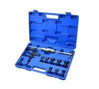 Utensile per Cuscinetti e Boccole Estrattore Kit di 12 estrattori per cuscinetti interni ciechi motociclette da 8-25 mm, set rimozione interna con inserto pilota a martello scorrevole