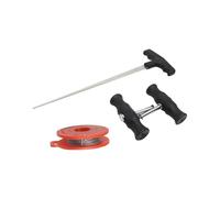 Utensile per Cuscinetti e Boccole Estrattore Set di strumenti per la rimozione del parabrezza dell'auto compatto con filo d'acciaio di qualità, impugnatura comoda, universale per auto(4pcs)