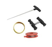 Utensile per Cuscinetti e Boccole Estrattore Set di strumenti per la rimozione del parabrezza dell'auto compatto con filo d'acciaio di qualità, impugnatura comoda, universale per auto(5pcs)