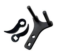 Utensile per Cuscinetti e Boccole Estrattore Strumento di leva per braccio controllo inferiore e adattatore chiave a da 1/2" 3/8", estensione della testa dell'adattatore rimozione boccola(3pcs kit)