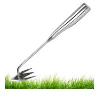 Utensile per diserbatore manuale | Impugnatura ergonomica comoda robusta a 3 denti per fiori, verdure, prato, giardino, esterno