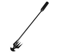 Utensile per diserbo, strumento per diserbo, 4 denti, acciaio, giardino, strumento manuale di diserbo, strumento multifunzione per il diserbo, per il giardino, elettrico (BK2, taglia unica)