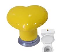 Utensile per il risciacquo della toilette - Decorazione, pomelli per WC 'amore, semplice pulsante 'interruttore 'amore | Assistente del serbatoio del WC in ceramica, maniglia della porta