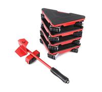 Utensile per il Sollevamento di Mobili. Traslocatore di Mobili. Sollevatore per Mobili con Ruote. Ruote per il Trasporto in Casa, Trasloco, Magazzino. Set di Trasporto per Oggetti fino a 200 kg