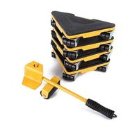 Utensile per il Sollevamento di Mobili. Traslocatore di Mobili. Sollevatore per Mobili con Ruote. Ruote per il Trasporto in Casa, Trasloco, Magazzino. Set di Trasporto per Oggetti fino a 200 kg