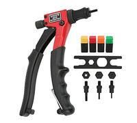 Utensile per Inserti Filettati a Rivetto, Kit M3 M4 M5 M6, Alta Durezza Universale - Impugnatura Ergonomica, Acciaio Lega Trattato, Uso Officina e Fai Da Te