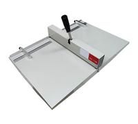 Utensile per la piegatura e la punteggiatura manuale, resistente, 360 mm, con posizionamento magnetico per documenti, inviti, opuscoli, biglietti e copertine