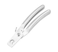 Utensile per la rimozione della coda di lumache, per la rimozione della coda portatile per lumache, pinza a spina di pesce, utensile da cucina, pelapatate senza scivolare, per tutti i tipi di lumache