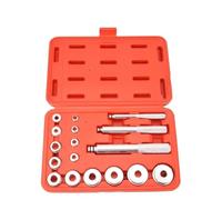 Utensile per l'Installazione Boccola Set di 17 utensili per cuscinetti ruota, guarnizioni, boccole, set di assali in alluminio Utensile per Cuscinetti e Boccole Estrattore