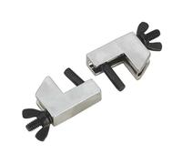 Utensile per l'Installazione Boccola Set di 2 fascette stringitubo in metallo per impieghi gravosi, piccolo strumento serraggio riparazioni automobilistiche e linee vuoto cilindro e boccole