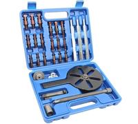 Utensile per l'Installazione Boccola Set di estrattori per cuscinetti 21 in 1, estrattore, a tre ganasce, strumento laterali ed esterni con scatola Strumento di Rimozione della