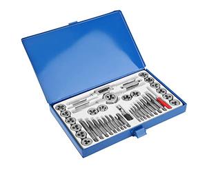 Utensile per Maschi e Filiere, Set di Maschi e Filiere, 40 Pezzi per la Lavorazione 'ottone 'acciaio Inossidabile