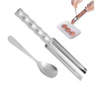 Utensile per Polpette | Accessorio Da Cucina Antiaderente Per La Preparazione,Formatore Di Polpette In Acciaio Inossidabile | Per Manzo Stufato Gamberi Cioccolato Pesce Riso Famiglia Amico Cucina