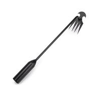 Utensile per rimuovere erbacce, diserbo da giardino, 4 denti, forgiato in acciaio al manganese, strumento per la rimozione delle erbacce, strumento per la rimozione delle erbacce, strumento per la
