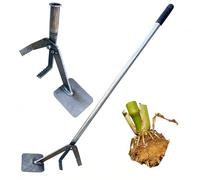 Utensile per rimuovere le radici degli alberi, per rimuovere i ceppi manuali, per estrazione e sollevamento senza sforzo, lunghezza 132 cm, ideale per pali e tronchi di legno