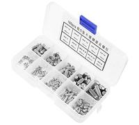 Utensile per rivetti in acciaio inossidabile, rivetto solido da 160 pezzi, kit per rivetti solidi Rivetti solidi per targhette che fissano etichette di prodotti per l'industria domestica