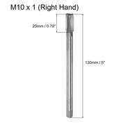 Utensile per rubinetto scanalato dritto M10 x 1 design extra lungo per uso profe