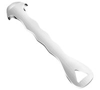 Utensile per sbucciare le arance in acciaio, sbucciatore d'arancia in acciaio, per la rimozione della buccia di limone, manuale della cucina, strumento per scrub e pompelmo