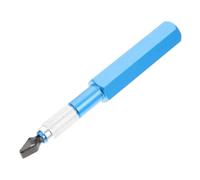 Utensile per Scarificatura PVC 3 Lame per Angoli e Giunte | Metallo e PVC, Design Compatto, Superficie Liscia e Lucidata, per Finitura di Pavimenti Vinilici