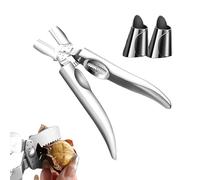 Utensile per schiacciare le castagne, multifunzionale in acciaio , apriscatole per noce e castagne, per cucinare in famiglia, cucina, snack, sbucciare, casa, vacanze, preparazione degli alimenti