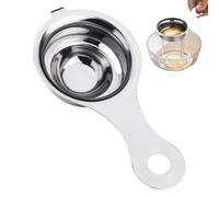 Utensile per separare le uova in acciaio inox - separatore uova - Utensile da cucina antiscivolo per una facile separazione dei tuorli