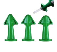 Utensile per sigillare le fughe, 3 pezzi, resistente all'usura, riutilizzabile, applicatore per sigillante, con prolunga, per bagno, cucina, finestre