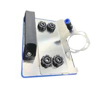 Utensile per smerigliatrice per smussatura per piastrelle - Supporto per smussatura per rettifica angolare in metallo, fissaggio di precisione, guida per smussatura del bordo durevole per il lavoro |