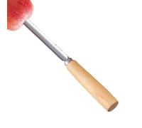 Utensile per sminuzzare la frutta in acciaio inox | Con manico antiscivolo in legno per tagliare frutta, cucinare insalate in cucina alle feste e per piatti