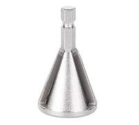 Utensile per smussatura esterna per sbavatura in acciaio inossidabile Rimuovere il bullone della punta per trapano per riparazione bave Stelo esagonale esterno